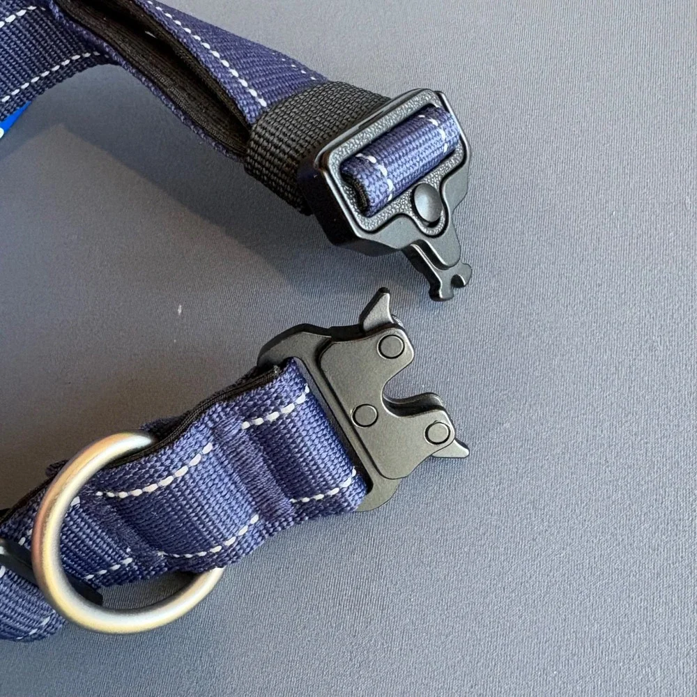 Lot of 2 - Dog Friendly Co Tactical Dog Collar | Sz Small | Reflective Neoprene